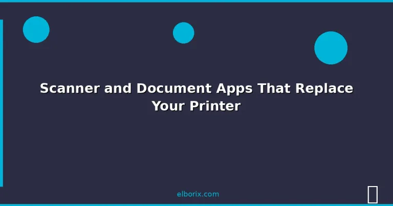 Featured: Scanner and Document Apps That Replace Your Printer