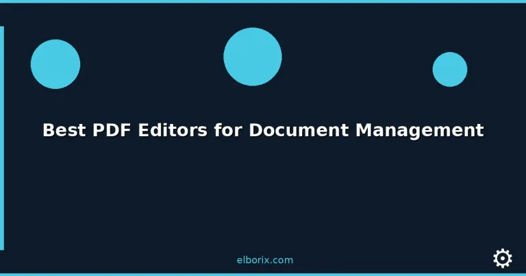 Featured: Best PDF Editors for Document Management