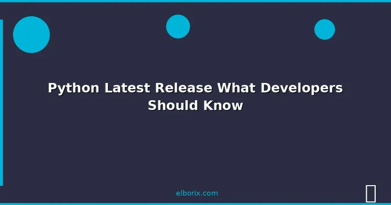 Featured: Python Latest Release What Developers Should Know