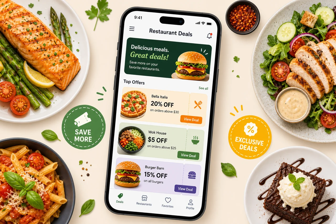 Featured: Restaurant Coupon Apps for Dining Out on a Budget