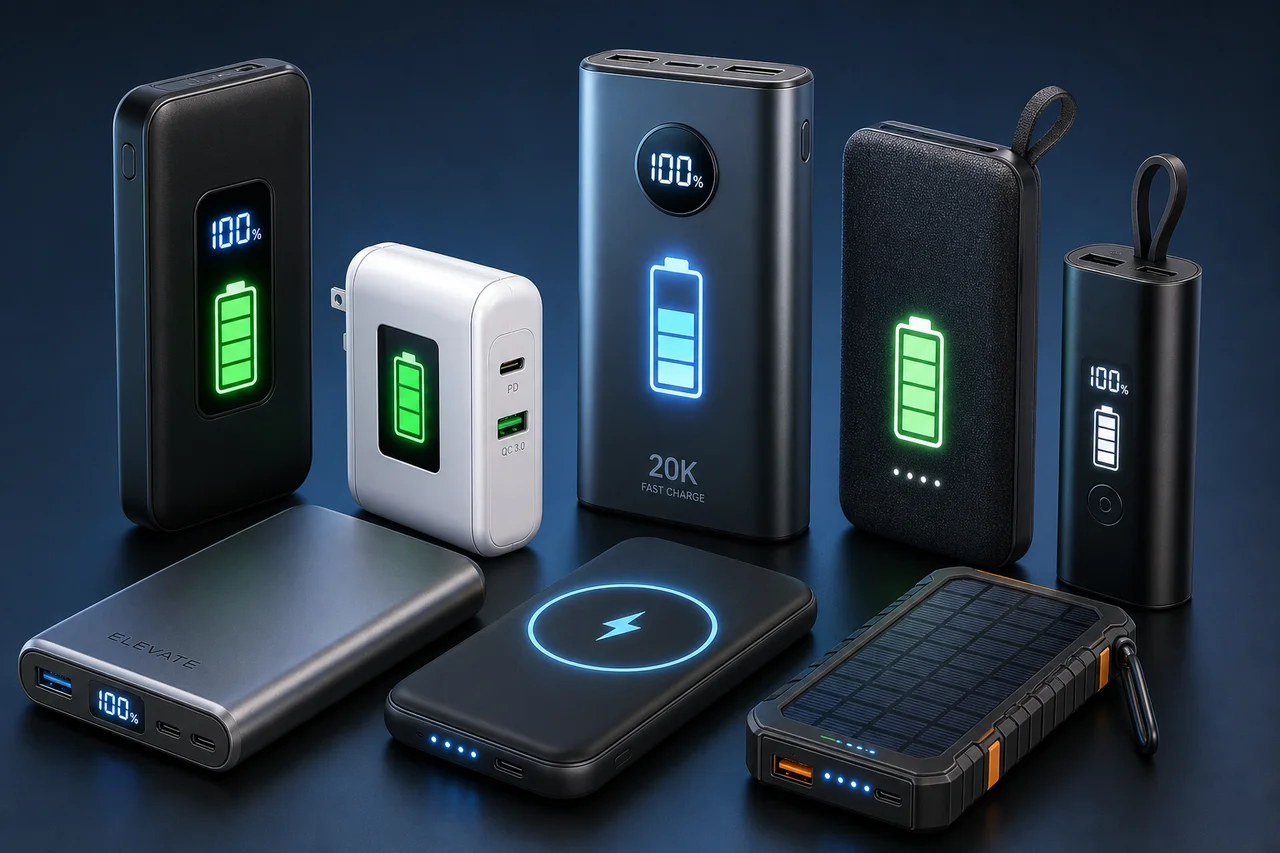 Featured: Portable Chargers Tested for All-Day Battery Life