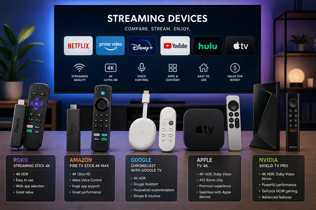 Featured: Best Streaming Devices Compared for Every Budget