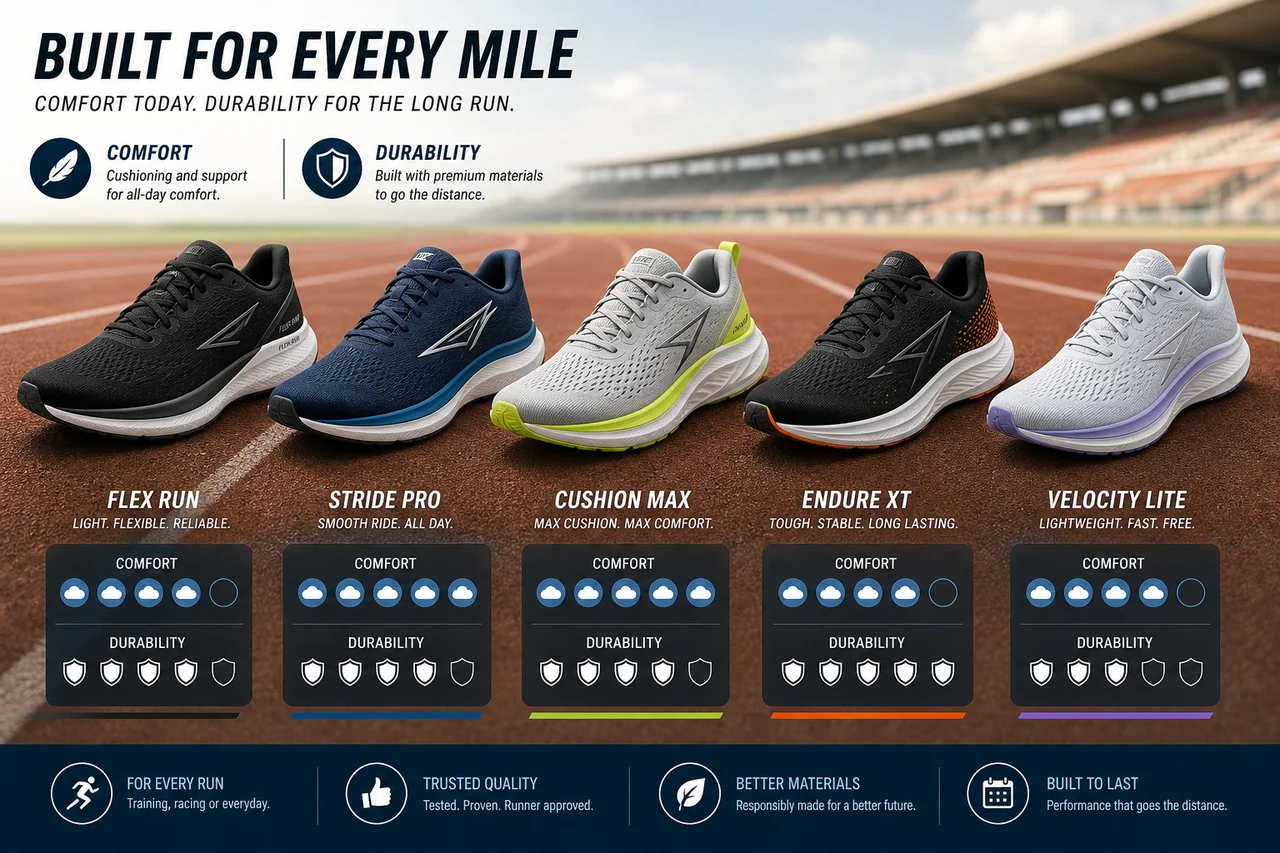 Featured: Top Rated Running Shoes for Comfort and Durability