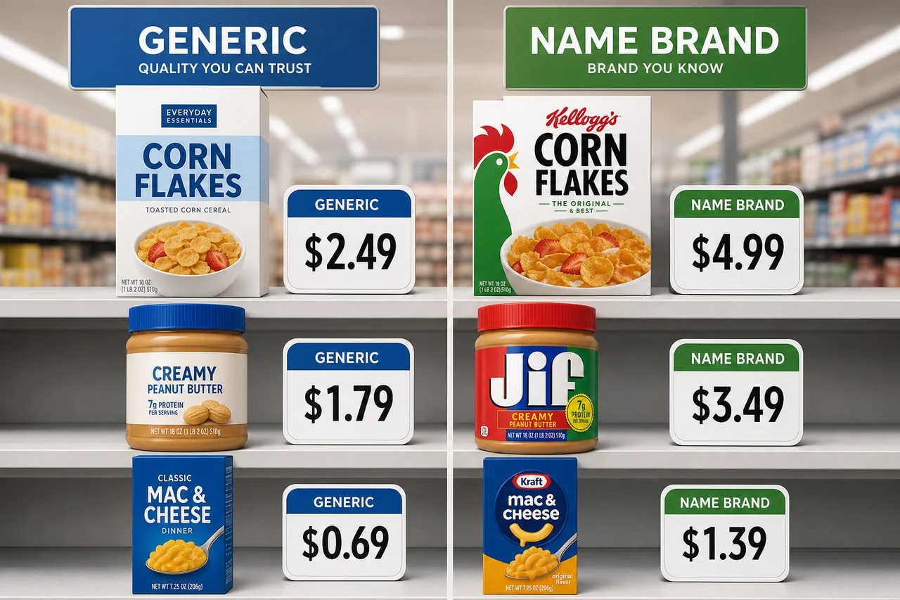 Featured: When to Buy Generic Brands Instead of Name Brands