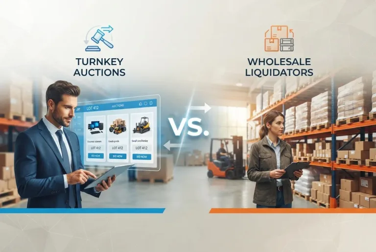 Featured image for: TurnKey Auctions vs. Wholesale Liquidators: How to Choose?