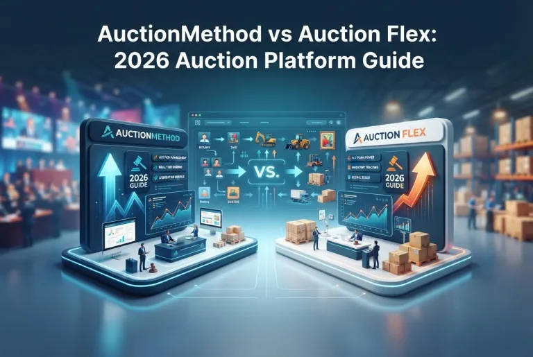 Featured image for: AuctionMethod vs Auction Flex: 2026 Auction Platform Guide