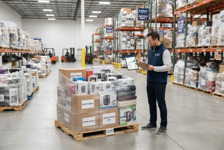 Featured image for: B-Stock Sourcing Guide: How to Buy Liquidation Pallets Confidently
