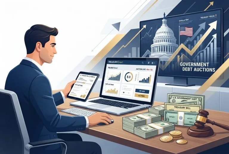 Featured image for: US Treasury Upcoming Auctions: How to Buy Government Debt Directly