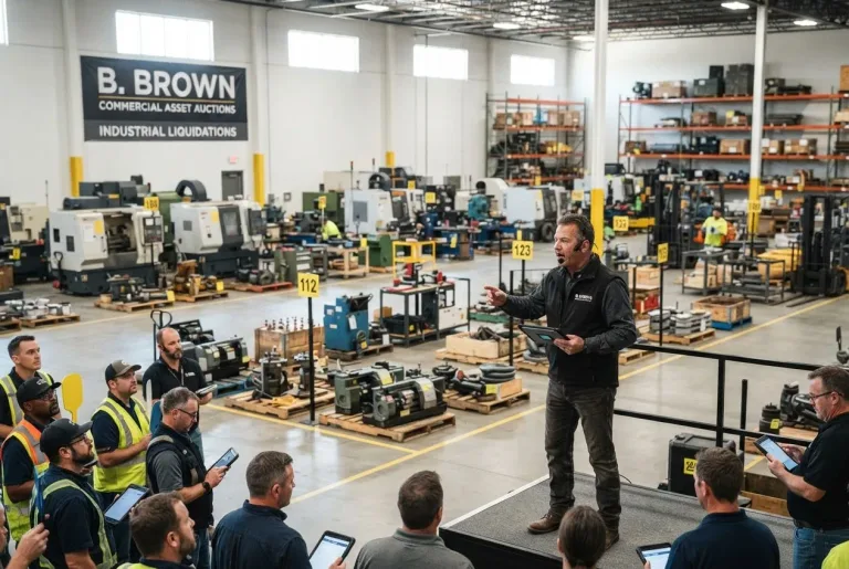 Featured image for: B. Brown Commercial Asset Auctions: Navigating Industrial Liquidations