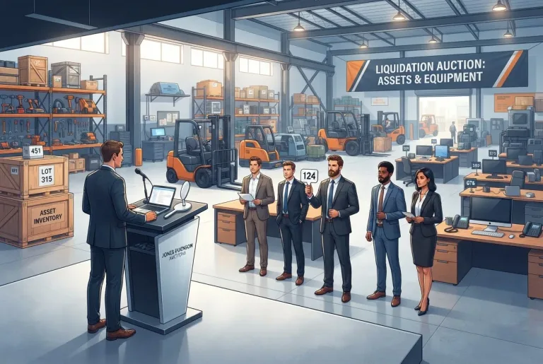 Featured image for: Jones Swenson Auctions: Your Guide to Business Liquidation Tools