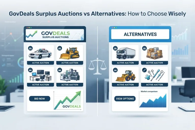 Featured image for: GovDeals Surplus Auctions vs Alternatives: How to Choose Wisely