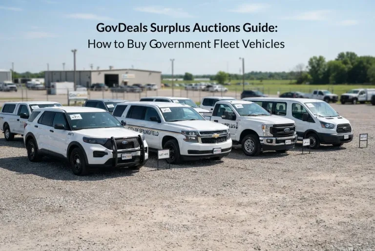 Featured image for: GovDeals Surplus Auctions Guide: How to Buy Government Fleet Vehicles