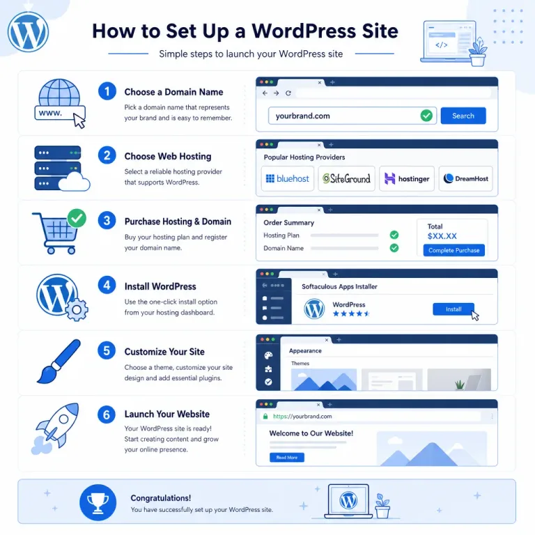 Featured: Step-by-Step Guide to Setting Up a WordPress Site From Scratch