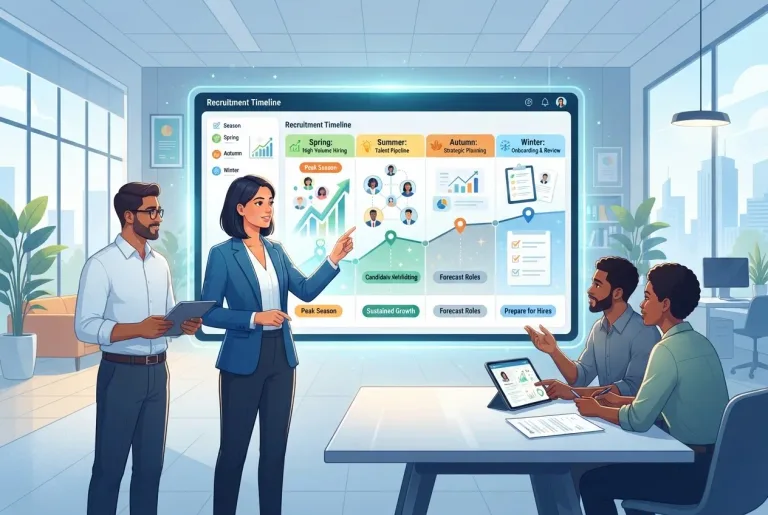 Featured image for: Seasonal Recruiting Software: How Hiring Teams Time Their Moves