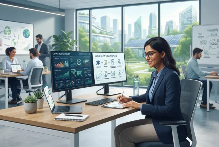 Featured image for: Corporate Climate Risk Analyst Careers: Step-by-Step Setup Guide