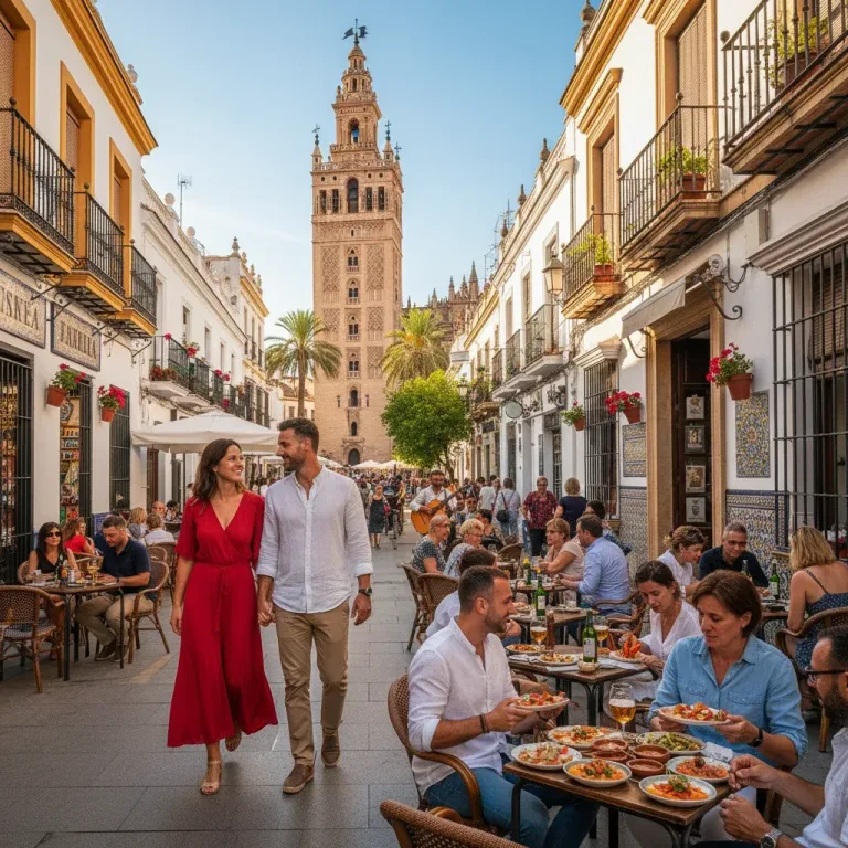 calle sevilla giralda tapas