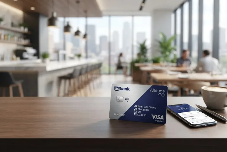 Featured image for: US Bank Altitude Go Visa Signature Card: Earn 4x Points on Dining