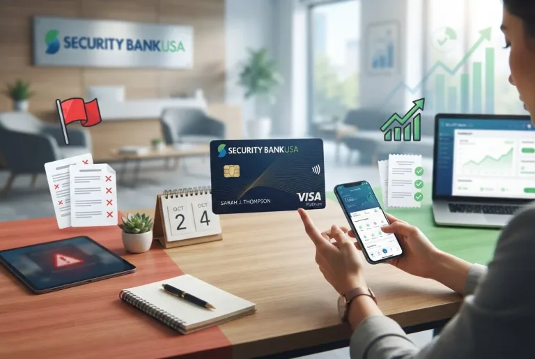 Featured image for: Security BankUSA Visa Credit Card: Red Flags and Green Lights