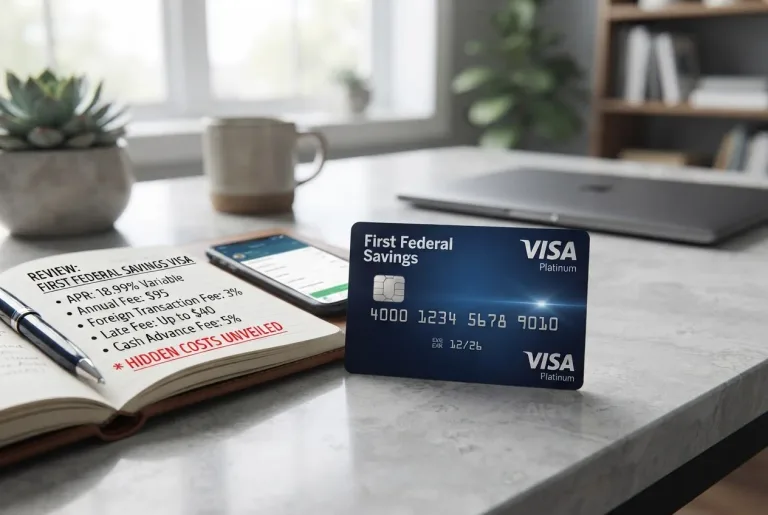 Featured image for: First Federal Savings Visa Credit Card Review: Hidden Costs Unveiled