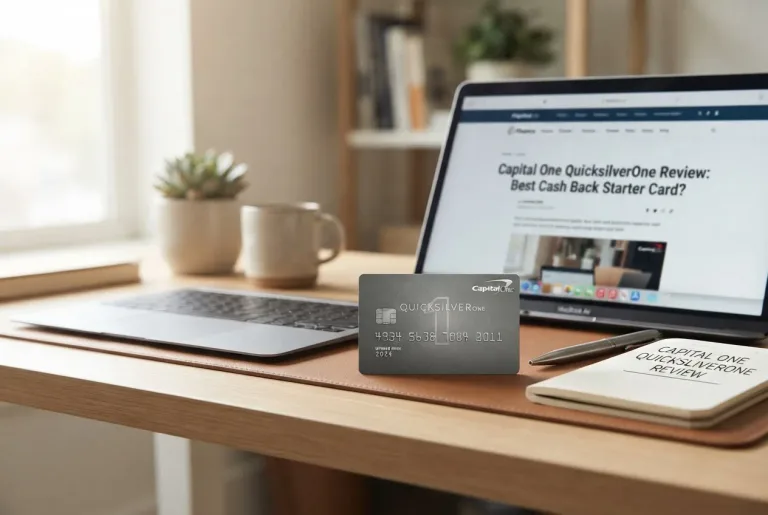 Featured image for: Capital One QuicksilverOne Review: Best Cash Back Starter Card?