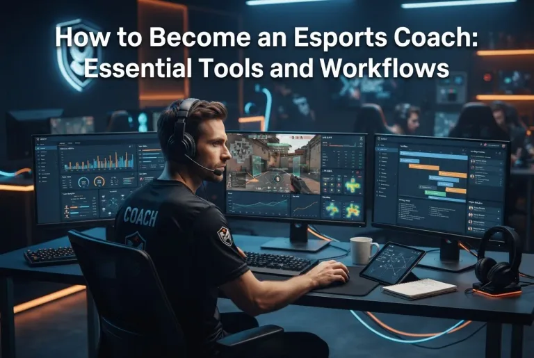 Featured image for: How to Become an Esports Coach: Essential Tools and Workflows
