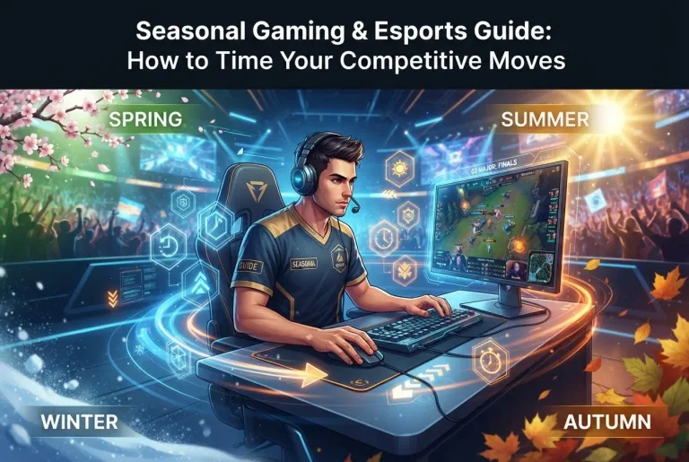 Featured image for: Seasonal Gaming & Esports Guide: How to Time Your Competitive Moves