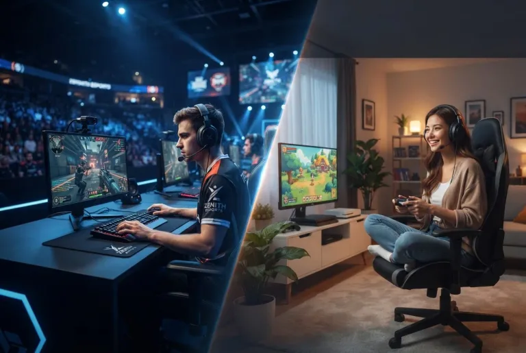 Featured image for: Esports vs Casual Gaming: How to Choose Your Perfect Path