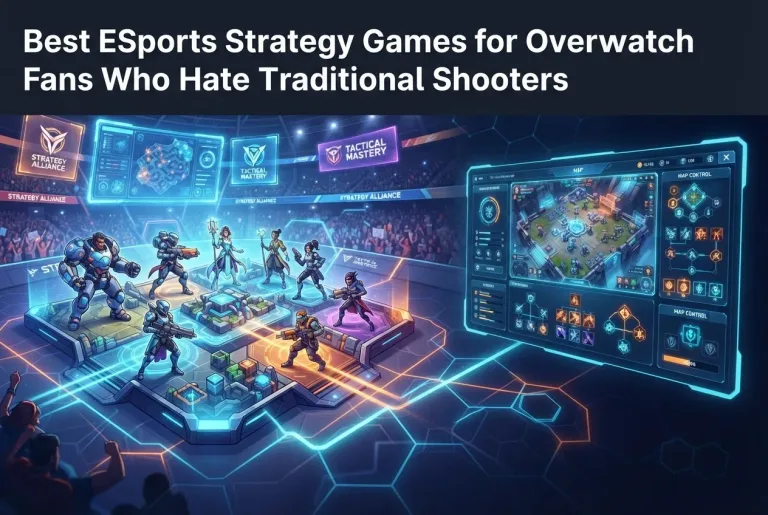 Featured image for: Best ESports Strategy Games for Overwatch Fans Who Hate Traditional Shooters