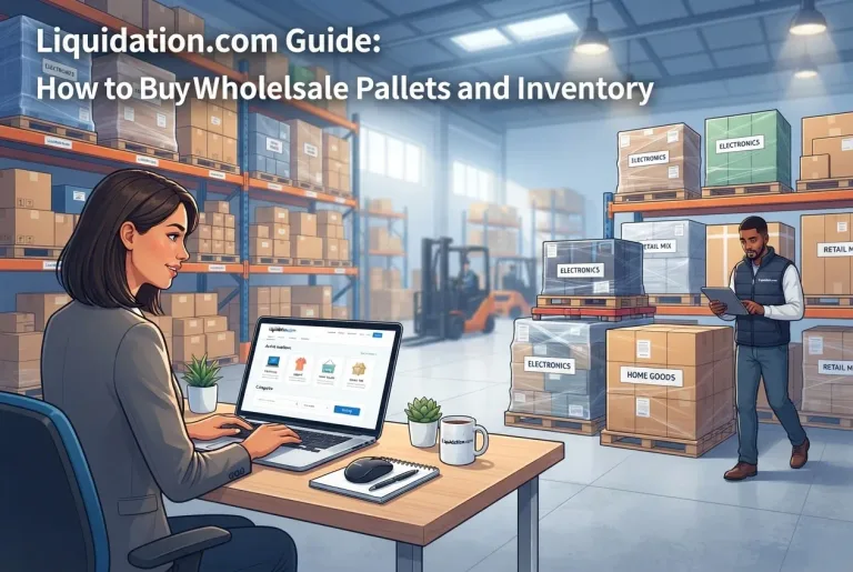 Featured image for: Liquidation.com Guide: How to Buy Wholesale Pallets and Inventory