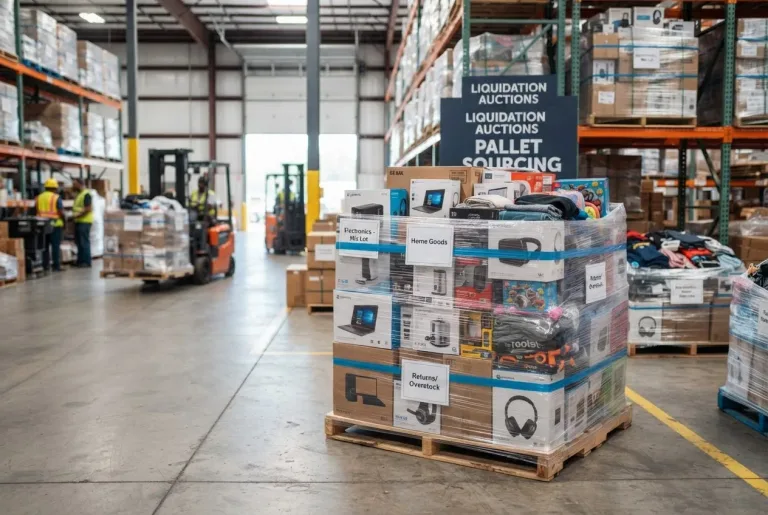 Featured image for: B-Stock Sourcing Guide: Best Liquidation Pallets for Beginners