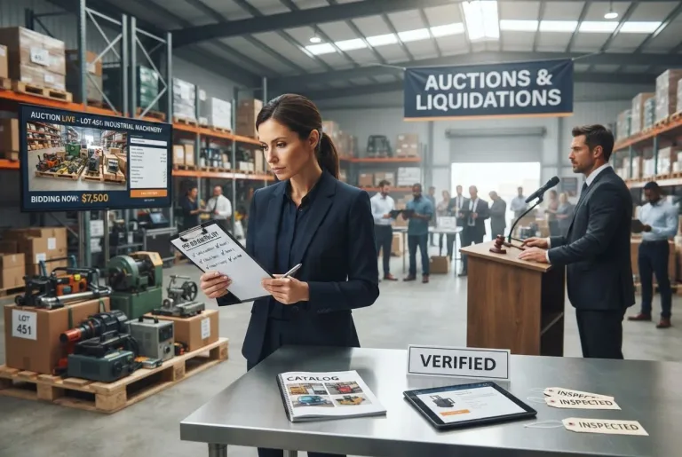 Featured image for: Auctions & Liquidations Checklist: What to Verify Before Buying