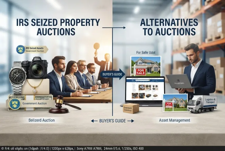 Featured image for: IRS Seized Property Auctions: Smart Buyers Guide vs Alternatives