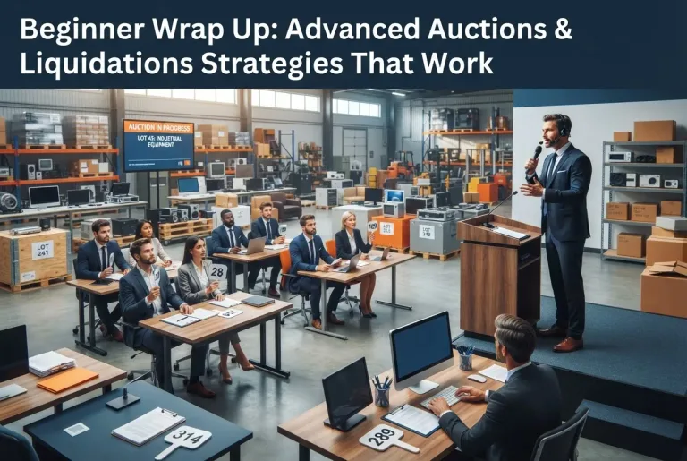 Featured image for: Beginner Wrap Up: Advanced Auctions & Liquidations Strategies That Work