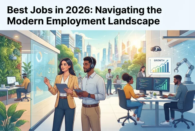 Featured image for: Best Jobs in 2026: Navigating the Modern Employment Landscape