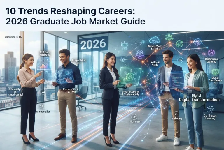 Featured image for: 10 Trends Reshaping Careers: 2026 Graduate Job Market Guide