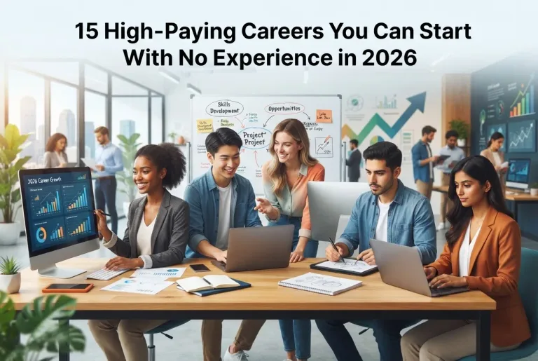 Featured image for: 15 High-Paying Careers You Can Start With No Experience in 2026