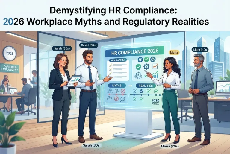 Featured image for: Demystifying HR Compliance: 2026 Workplace Myths and Regulatory Realities