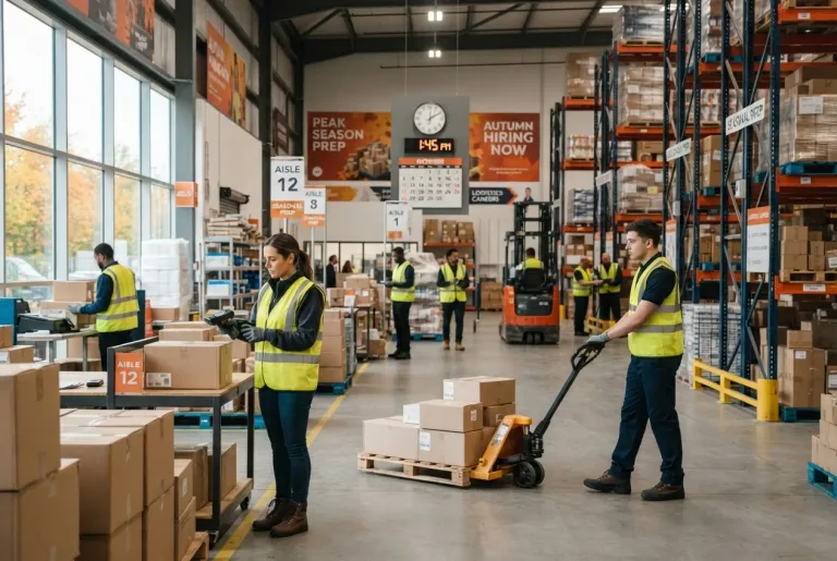 Featured image for: Seasonal Warehouse Jobs: Best Timing to Secure Peak Autumn Roles