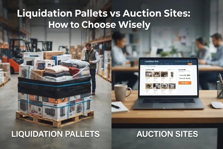 Featured image for: Liquidation Pallets vs Auction Sites: How to Choose Wisely
