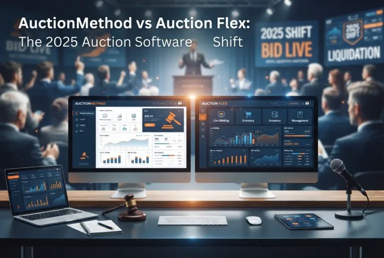 Featured image for: AuctionMethod vs Auction Flex: The 2025 Auction Software Shift