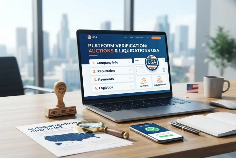 Featured image for: Auctions & Liquidations Checklist: How to Verify USA Platforms Safely