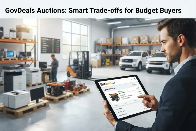 Featured image for: GovDeals Auctions: Smart Trade-offs for Budget Buyers
