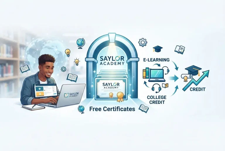 Featured image for: Saylor Academy Free Certificates: Smart College Credit Trade-offs
