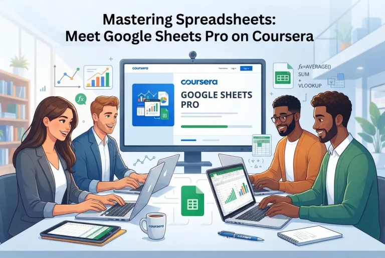 Featured image for: Mastering Spreadsheets: Meet Google Sheets Pro on Coursera