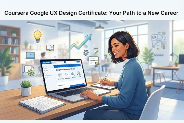 Featured image for: Coursera Google UX Design Certificate: Your Path to a New Career
