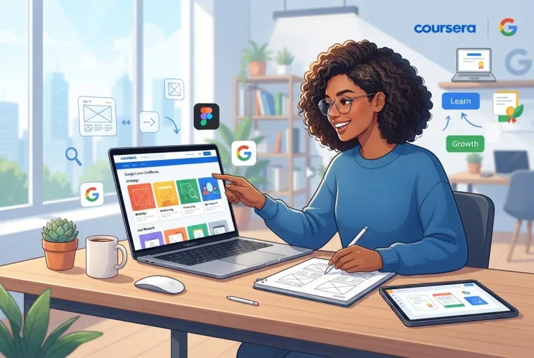 Featured image for: Coursera Google UX Design Certificate: Your Path to a New Career