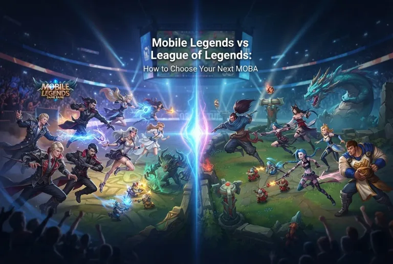 Featured image for: Mobile Legends vs League of Legends: How to Choose Your Next MOBA
