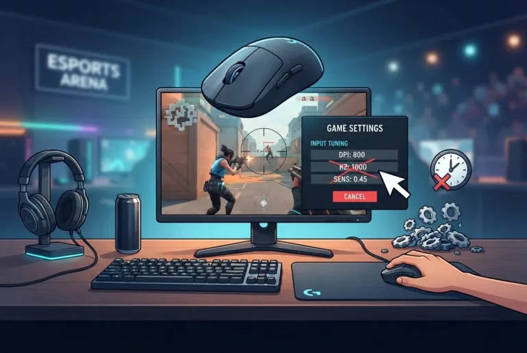 Featured image for: Why Tuning Your Mouse Hz and DPI Settings Is a Huge Time Waste