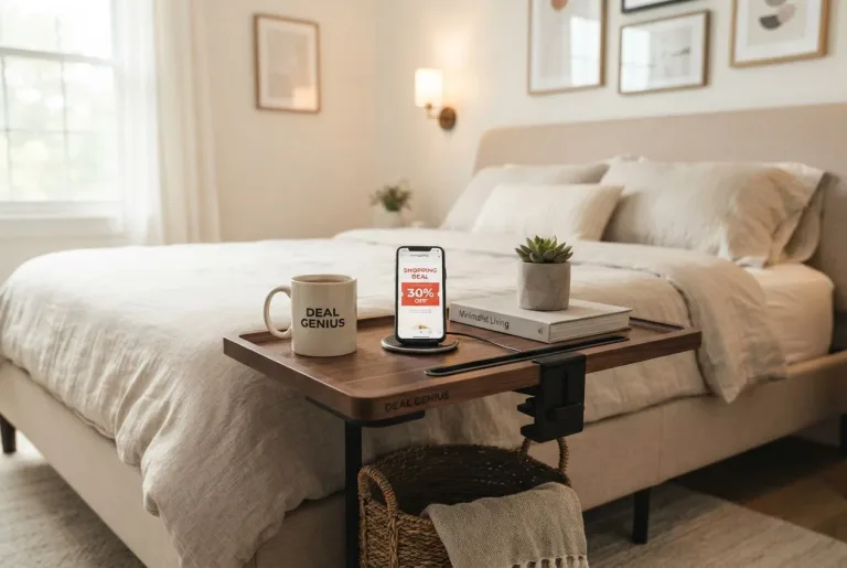 Featured image for: Deal Genius Bedside Shelf: Is This Space-Saving Nightstand Worth It?