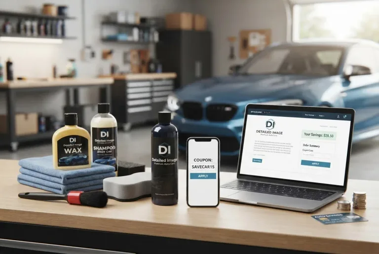 Featured image for: Detailed Image Coupon Codes: How to Use Codes and Save on Car Care